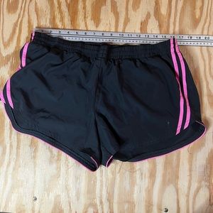 Danskin Now charcoal gray & pink athletic shorts. Size XL